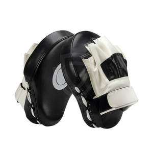 นวมต่อยมวยมาใหม่ออกแบบได้อย่างมืออาชีพนวมต่อยมวยแบบปรับแต่งได้คุณภาพสูงแผ่นเตะ MMA เพิ่มความชุ่มชื้นทำจากหนัง - Product Image 2