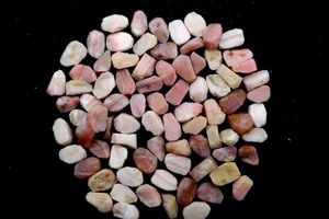 ชุดอัญมณีโอปอลไม่ขัดสี14-16มม. อัญมณีโอปอลสีชมพูธรรมชาติแบบหลวมสำหรับการทำเครื่องประดับ10ชิ้น - Product Image 5