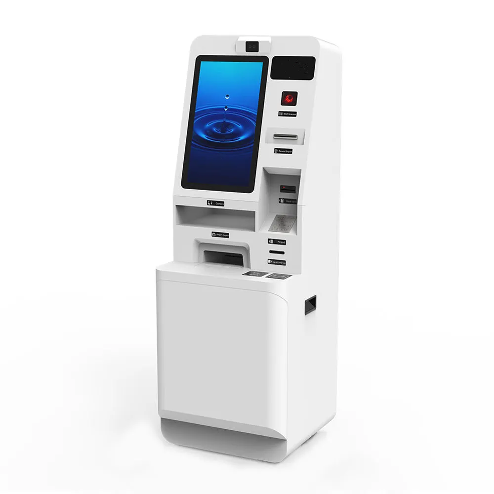 Pantalla táctil personalizada, pago de facturas, máquina de cajero automático bancario, solución de cajero automático, sistema de cajero automático