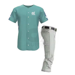 Uniforme de béisbol de tamaño personalizado transpirable para hombre, uniforme de béisbol al por mayor, uniformes de béisbol sostenibles - Product Image 1