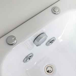 Elsa Rectangular Acrylic Built-In Whirlpool <b>Tub</b> - Product Image 3