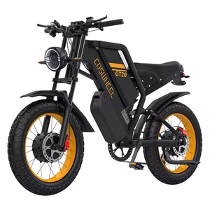 For GT20 PRO 40AH Electric Road <b>Bike</b> for Stealth Bomber 3000W Dual Motor <b>Mountain</b> Dirt Ebike with Dual Battery Curiser - Product Image 1