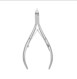 Pince à ongles professionnelle et coupe-cuticules outil en acier inoxydable à lame incurvée argentée pour le soin des ongles sur les doigts - Product Image 6