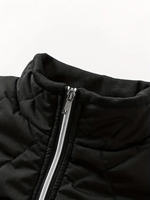 Jaket Puffer Pria Musim Dingin Berkerudung Anti Angin Ramah Lingkungan Serat Bambu Ringan -Tex Terlaris Kustom Terbaru OEM