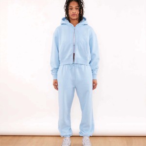 "Sweat à capuche zippé à la mode-Doux et léger-Idéal pour les tenues décontractées de tous les jours" - Product Image 5