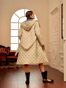 Veste bouffante pour femmes à fermeture éclair complète manteau hiver chaud mode manches longues coupe-vent veste bouffante pour femmes - Product Image 6