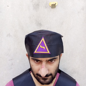 Ensemble tablier LOP avec gants à col et couronne Lodge of Perfection-HSE - Product Image 4