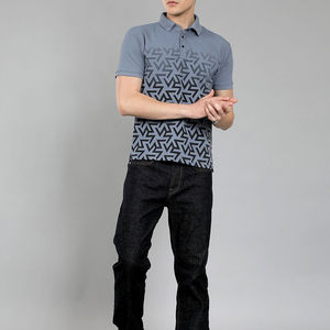 Street Wear à la mode Style Hommes Solide Couleur Polo T-Shirt Pas Cher Prix Shorts Manches Stand Hommes Polo T-Shirt Service OEM - Product Image 4