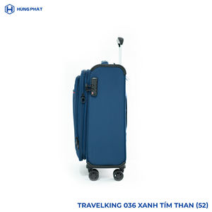 Maleta de Viaje con Ruedas, Diseño Moderno y Lujoso, con Candado, Unisex, Color Personalizado, Hecha en Vietnam, Precio Razonable 036 - Product Image 2