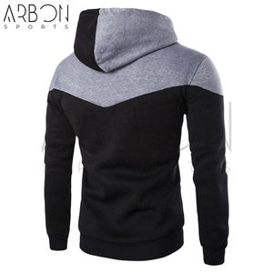 Nouveau produit simple sweats à capuche léger nouveau Design Super qualité sur mesure tenue décontracté solide pull à capuche pour hommes - Product Image 6