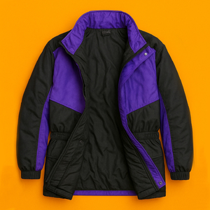 Chaqueta de Pana Extra Grande Personalizada, Chaqueta Bomber de Trabajo Vintage con Forro de Sherpa, Fabricante Mayorista OEM - Product Image 4