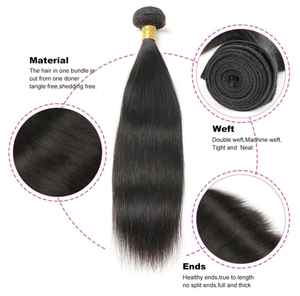 NOUVEAU LOT DE CHEVEUX UNISEXE DONNÉUR, CHEVEUX REMY LÉGERS, ALIGNÉS SUR LES CUTICULES, Lisses et Ondulés, Cheveux Humains Indiens Bruts, Extensions de Cheveux Simples - Product Image 6