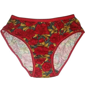 ชุดชั้นในบิกินี่เซ็กซี่เนื้อผ้าสแปนเด็กซ์/ ผ้าฝ้ายระบายอากาศได้ดีป้องกันแบคทีเรียปรับแต่งได้ลายพื้น - Product Image 5