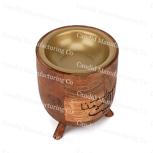 Diseño de lujo Envío listo Regalos religiosos para Ramadán Eid Quemador de incienso Bakhoor Madkhan Mubkhara Fabricante India Ecológico - Product Image 5