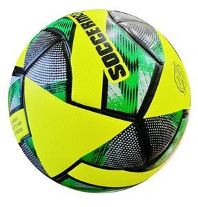 Ballon d'entraînement de football en cuir PU de haute qualité Design pakistanais avec caractéristiques en relief Nouvel équipement d'entraînement - Product Image 4