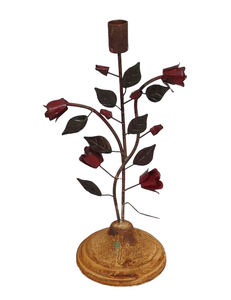 <b>Flower</b> <b>Candle</b> holder Christmas Decoration <b>Candle</b> Holder for Parties and Festive Use rose bunch <b>candle</b> holder - Product Image 3