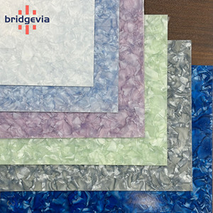 3mm Pearl Acrylic Sheet 4x8ft Large Flower Pattern Acrylic Panel for Crafts Hair Comb Lampshade Guitar Pickguard Decoration - Product Image 2