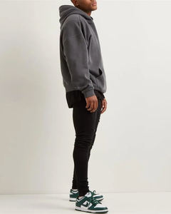 Sudadera con Capucha Extra Grande para Hombre, Personalizada, de Alta Calidad, Fabricación al por Mayor, de Lujo, 100% Algodón, 500 g/m², Felpa Francesa - Product Image 4