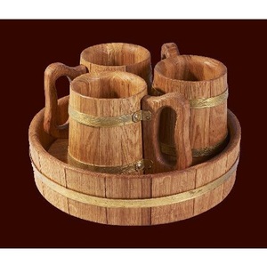 Taza de café de madera de lujo reutilizable de 100ml de calidad superior, diseño personalizado hecho a mano para uso doméstico o en Restaurante - Product Image 3