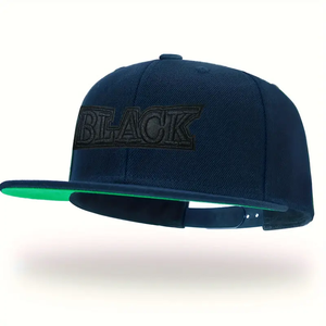 Panel Sports Baseball <b>Cap</b> <b>Black</b> Vintage Snapback Fitted Hats High Quality Customized LOGO <b>Caps</b> for <b>Men</b> Embroidery Original 6 - Product Image 2
