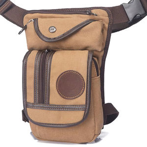 Sac de jambe en toile décontracté pour hommes, sac de cuisse pour le cyclisme en plein air - Product Image 1