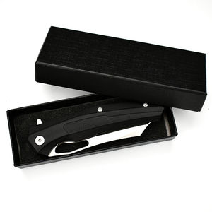 Venta caliente al por mayor personalizado ODM OEM personalizable cuchillo de bolsillo hoja plegable de acero de alta dureza mango duradero más afilado - Product Image 5