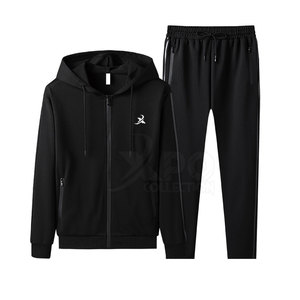 Haute qualité hommes survêtement col rond grande taille hommes survêtement tenue décontracté hommes survêtement en bas quantité minimale de commande - Product Image 1