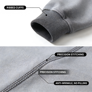 Sweat à capuche classique pour l'hiver, en polaire brossé doux, confortable et élégant, sweat à capuche tendance pour hommes, streetwear tendance - Product Image 2