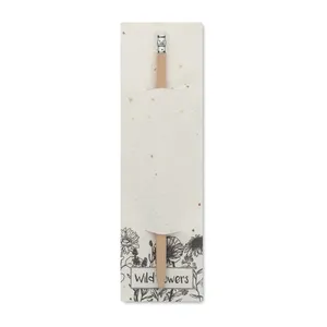 Crayon en bois naturel écologique PENSEED, stylo promotionnel respectueux de l'environnement - Product Image 1