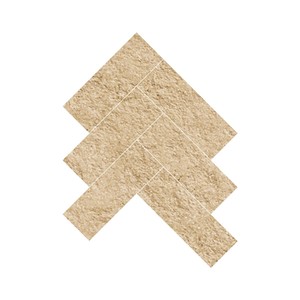 Exportateur Carreaux Chevrons 2x6mm Carreaux de mosaïque en céramique vitrifiés pour le hall et les murs de réception Zones d'accueil - Product Image 1