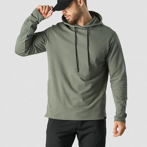 Sudadera con capucha de poliéster para hombre personalizada OEM, ropa deportiva informal ligera, Sudadera con capucha para primavera, otoño e invierno, innovadora - Product Image 1