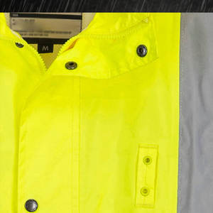 เสื้อโค้ท Hi VIS น้ำหนักเบาเสื้อโค้ท Hi VIS สะท้อนแสงสไตล์ใหม่ - Product Image 6
