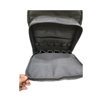 Sac à dos de rangement pour outils en nylon robuste à 26 poches avec fermeture éclair, capacité de 20 L et design confortable pour un transport facile