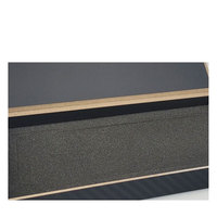 Nouvelle conception Boîte de verrouillage portable en bois noir pour téléphone portable avec minuterie de désobéissance automatique et personnalisable par gaufrage