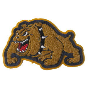 Parches de chenilla bordados con logotipo personalizado, insignias de tela para uso en sombreros, prensado en caliente y venta al por mayor disponible - Product Image 4