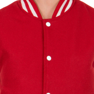 Chaqueta universitaria acolchada personalizada de alta calidad al por mayor para mujer, moda de invierno de manga larga con revestimiento estándar, novedad de 2025 - Product Image 5