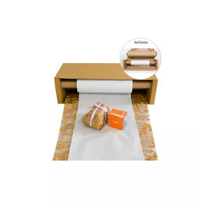 Papier kraft biodégradable, entièrement recyclable et écologique, enveloppe en nid d'abeille, matériau en bois, film de protection en carton - Product Image 1