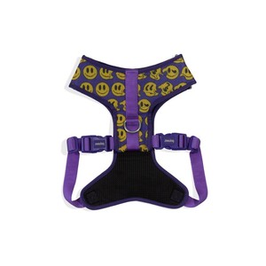 Arnés de Lujo Zmiley para Perros, Diseño Simple de Dibujos Animados, Ajustable, de Malla de Poliéster Oxford Transpirable, Tallas M-XL para Pasear Gatos - Product Image 2