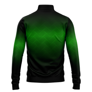 เสื้อสเวตเตอร์คอปกตั้งซิปครึ่งซิปของผู้ชายใส่สบายพอดีตัว1/4ซิปนูนแขนปล่อยผ้าฝ้ายธรรมดา - Product Image 4