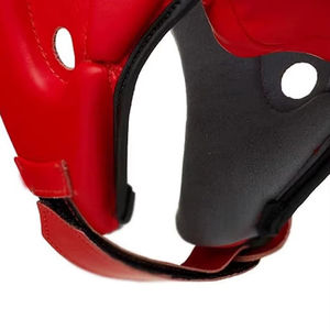 Protège-tête de boxe portable en cuir synthétique personnalisé avec masque respirant, casque de sport unisexe pour l'entraînement - Product Image 4