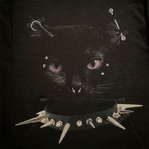 Nouveau style d'hiver unisexe, sweat à capuche surdimensionné en polaire avec poche, broderie personnalisée de strass, streetwear écologique - Product Image 3