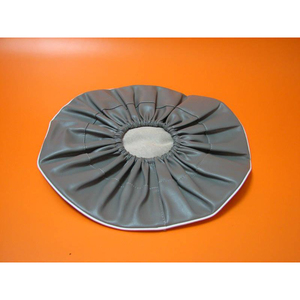 Housse de roue de secours grise Lambretta 10 pouces, accessoires pour pneus et roues de moto - Product Image 2