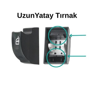 Cubierta para interruptor de ventana para Renault Scenic, Laguna, Fluence, Latitude - Versión ancha - Product Image 1