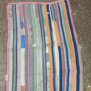 Sostenible 100% algodón Reversible hecho a mano Kantha cosido a mano tradicional Vintage hecho a mano Boho Chic decoración del hogar Kantha - Product Image 1