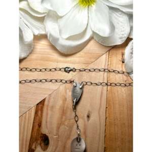 Collier Kobe Martinez en turquoise naturelle et argent sterling, en forme de goutte d'eau, tendance religieuse, pour cadeaux et fêtes - Product Image 2