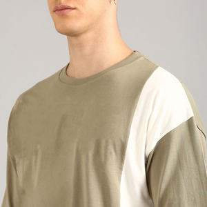 Ensemble t-shirt et short pour hommes personnalisé de haute qualité tenue décontracté d'été à manches courtes 2 pièces hauts et ensemble court pour hommes - Product Image 6