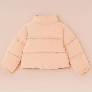 Chaquetas Ligeras Cortas para Mujer, Chaqueta Acolchada con Cierre Completo y Capucha - Product Image 2