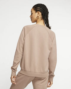 Jersey extragrande de algodón polar de alta calidad para mujer, sudadera personalizada con Cuello redondo en la parte delantera teñida con lazo, hombros caídos, estampado de invierno - Product Image 2