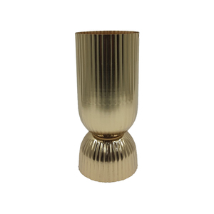 แจกันดอกไม้โลหะสีทองสำหรับตกแต่งบนโต๊ะแจกันดอกไม้ทำด้วยมือจำนวนมาก - Product Image 5