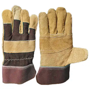 Nouvelle arrivée Tendance Gants de travail en cuir très exigeants meilleure fabrication protection des mains nouvelle arrivée meilleurs gants de travail - Product Image 5